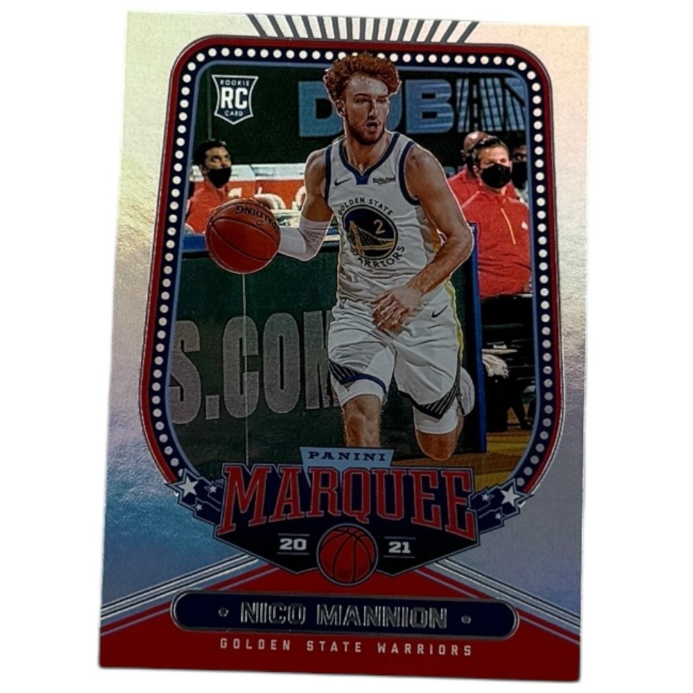 2020-21 Panini Chronicles Marquee Nico Mannion #237 RC Golden State Warriors